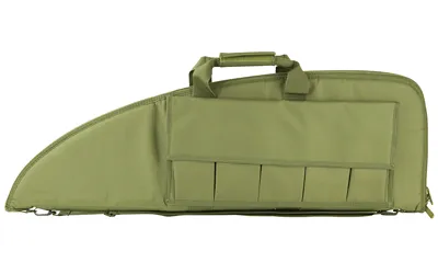 NcStar CVG2907-36 Rifle Case, Green Nylon, 36", 5 Mag Pouches, Extra Wide - View 2