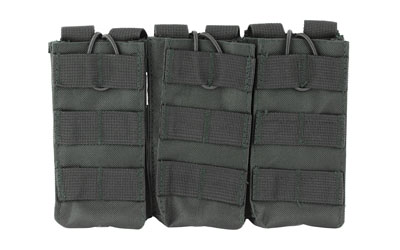 NcStar Triple AR Magazine Pouch Nylon Black MOLLE Straps for Attachment - View 2