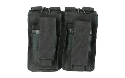 NcStar Double AR Magazine Pouch Nylon Black MOLLE Straps for Attachment - View 2