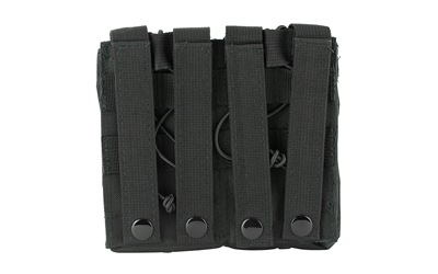 NcStar Double AR Magazine Pouch Nylon Black MOLLE Straps for Attachment - View 3
