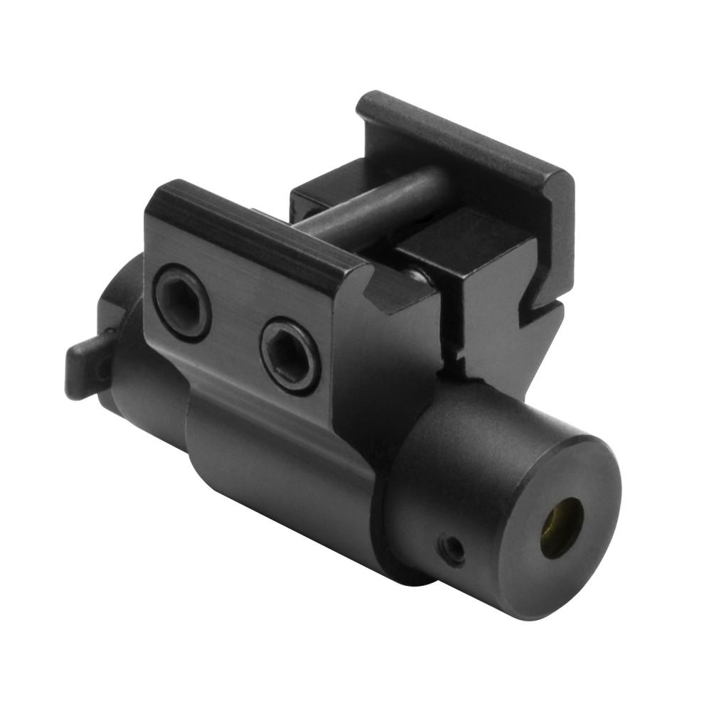 NcStar ACPRLS Compact Red Laser Weaver Mount 635-655nm 5mW Black - View 2