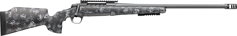 Browning 036110298 X-Bolt 2 Pro McMillan LR 7MM PRC 26" Fluted Heavy Sporter Carbon Gray Cerakote Rifle - View 2
