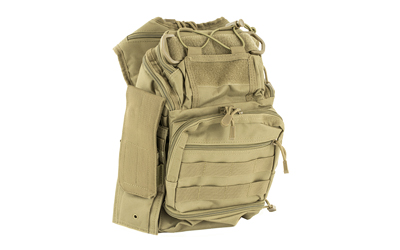 NcStar CVFRB2918T First Responder Utility Bag Tan 12.5"x8.5" Nylon - View 2