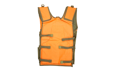 NcStar CHV2942TO VISM Hunting Vest Blaze Orange/Tan, Adjustable Straps - View 3