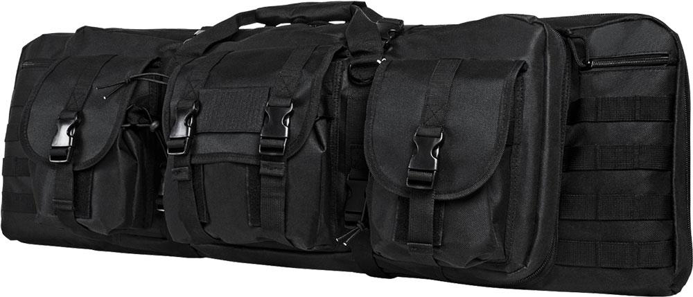 NcStar CVDC2946B-36 VISM Double Carbine Case Black 36" PVC Nylon - View 2