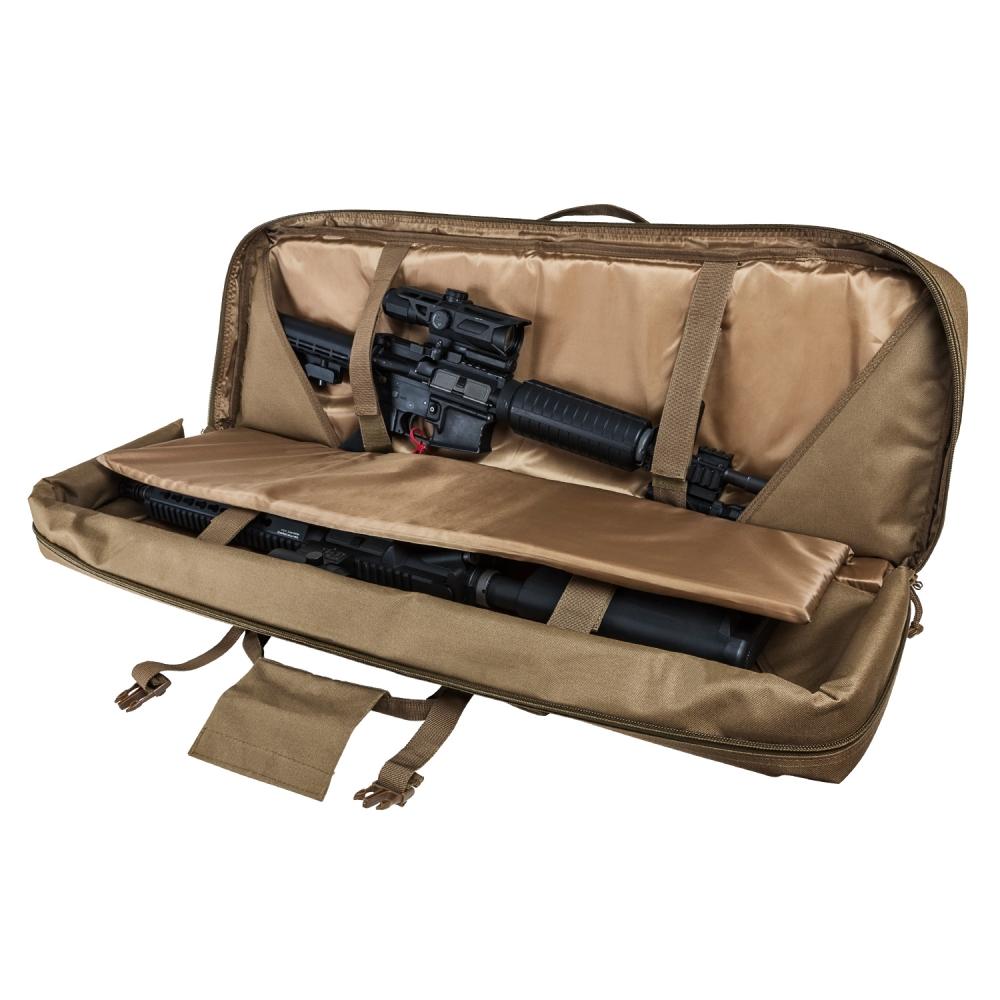 NcStar Double Carbine Case 36" Rifle Nylon Tan Exterior PALS Webbing Interi - View 2