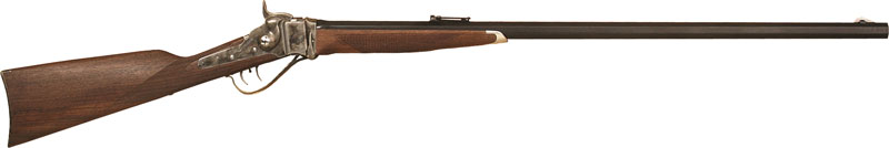 Cimarron AS100 1874 Sharps Rifle 45-70, 32" Octagonal Barrel, Walnut - View 2