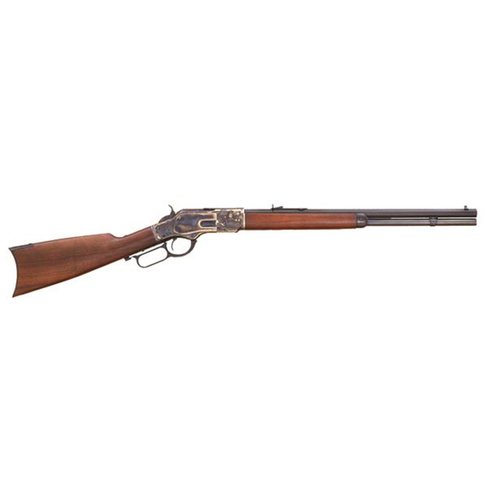 Cimarron 1873 Short Rifle 45 LC 20 in Blued Lever Action 10 Round Capacity - View 2