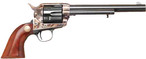 Cimarron P-Model .38SP/.357 Revolver 7.5" Barrel CC/Blued - View 2