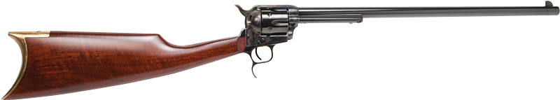 Cimarron MP419 Revolving Carbine 45 Colt 18" Blued Barrel Wood Stock - View 2