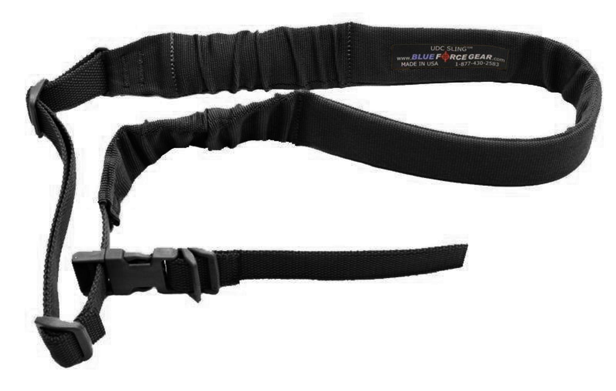 Blue Force Gear UDC200BGHKBK Sling Black Cordura 35"-55" Padded Bungee - View 2