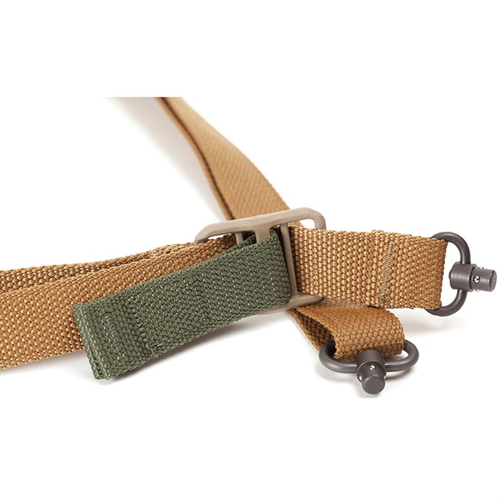 Blue Force Gear VCAS-PB-200-AA-CB VICK PAD Push Button Sling Brown - View 3