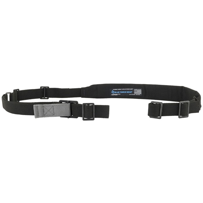 Blue Force Gear VCAS-200-OM-BK Vickers Padded 2-Point Sling, Black - View 2