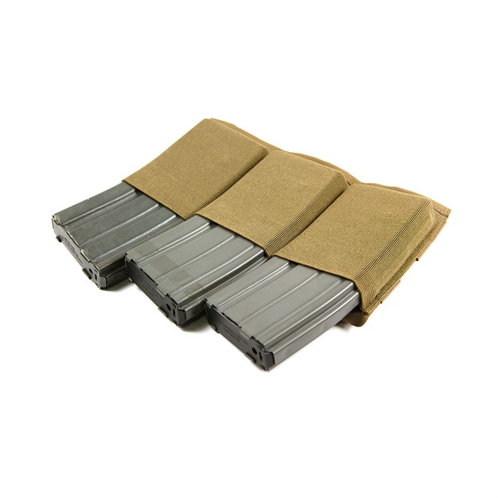 Blue Force Gear HW-TSP-M4-3-CB Triple M4 Mag Pouch Coyote Brown MOLLE - View 2