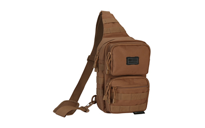 Evolution Outdoor 51316-EV Sling Pack, Polyester, MOLLE, Coyote, Adjustable Strap - View 2