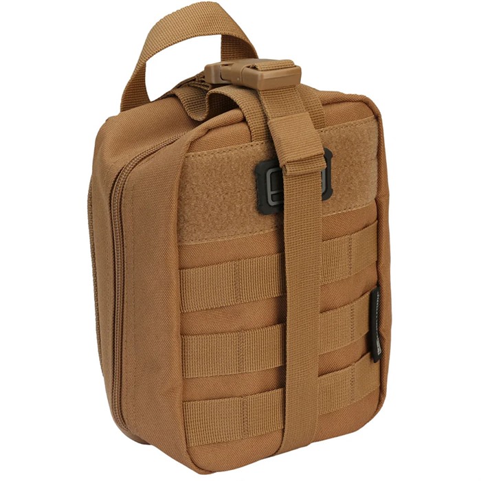 Evolution Outdoor 51318-EV First Aid Pouch, Polyester, MOLLE, Coyote - View 2