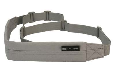 Evolution Outdoor 2-Point Sling Nylon Webbing Foam Padded Adjustable Gray - View 2