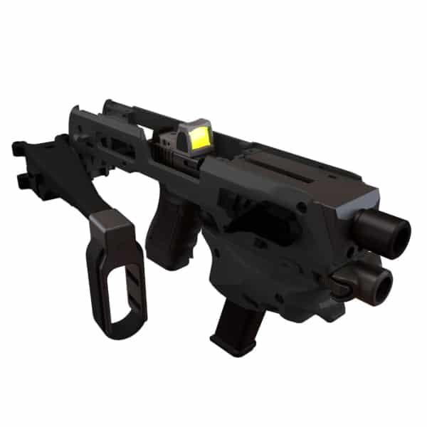 CAA MCKGEN3 Micro Conversion Kit for Glock 9/40 with Brace, Black - View 2