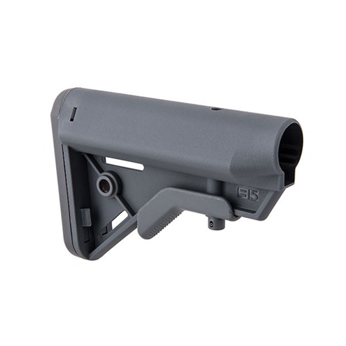 B5 SYSTEMS BRAVO Gray Mil-Spec Stock w/ Quick Detach Mount (BRV-1117) - View 2