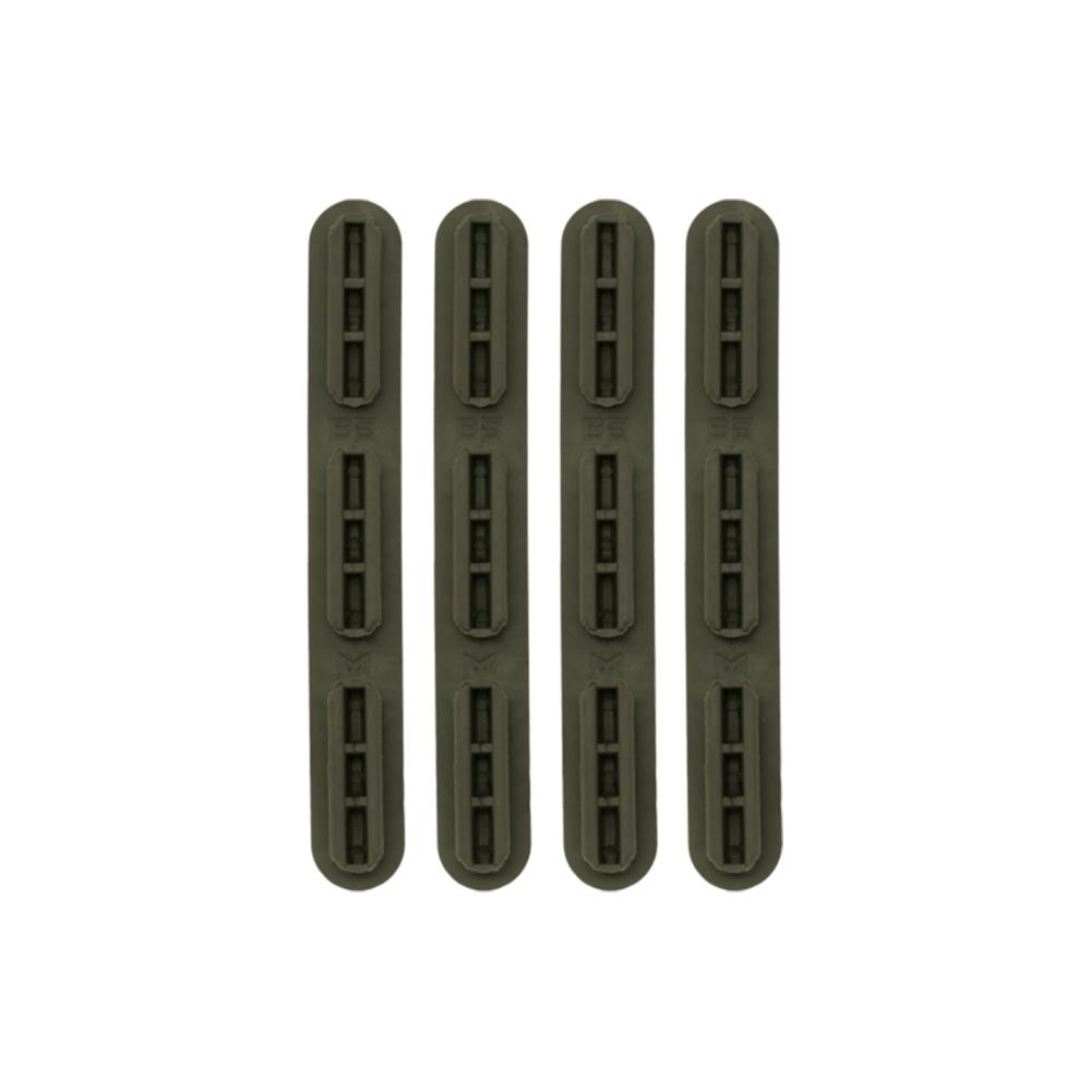 B5 Systems M-LOK Rail Cover OD Green 4-Pack - View 2