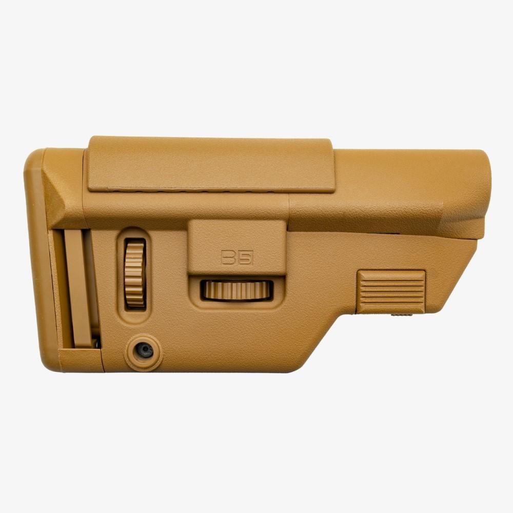 B5 Systems Collapsible Precision Stock Coyote Brwn Medium Length CPS-1306 - View 2