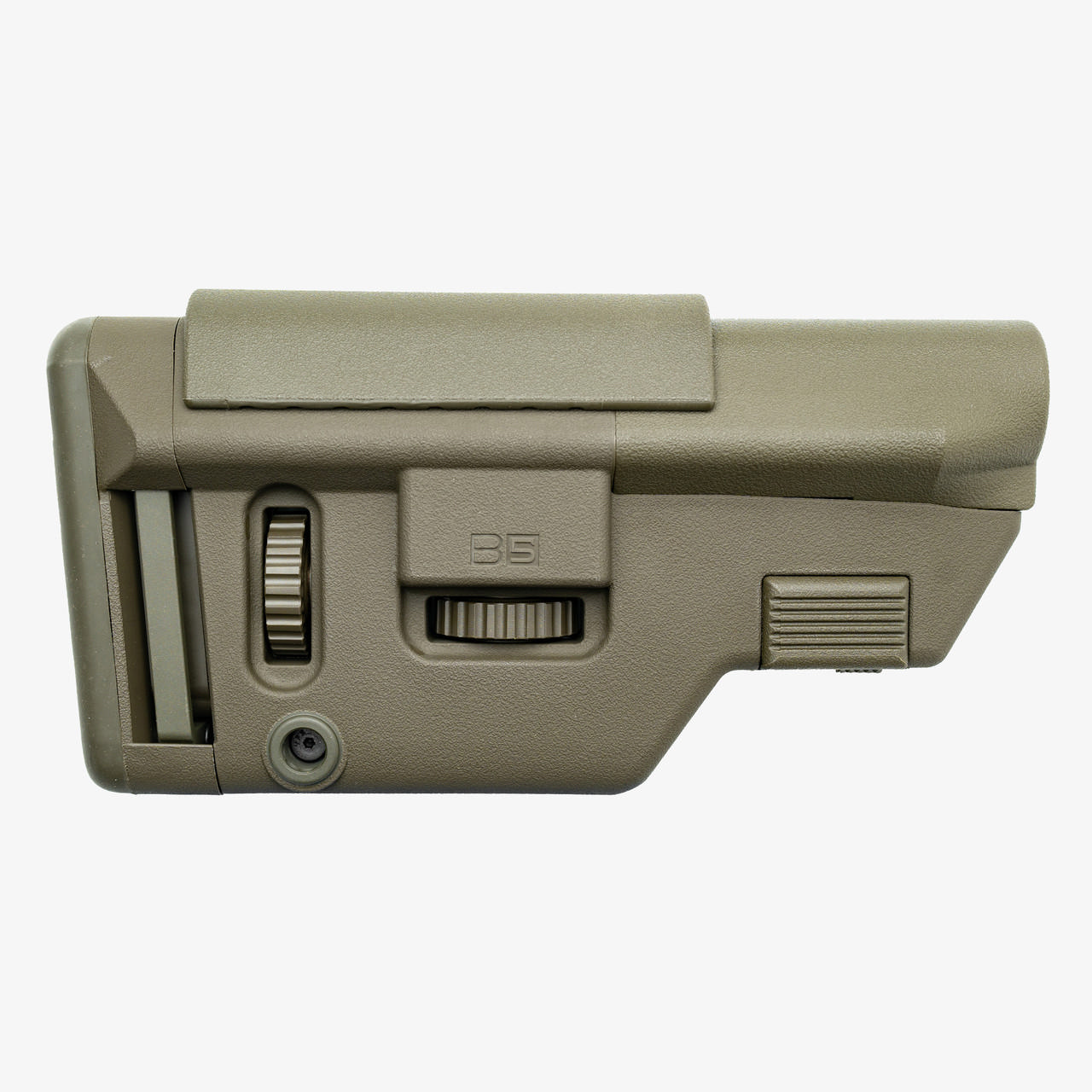B5 Systems Collapsible Precision Stock OD Green Medium Length CPS-1308 - View 2