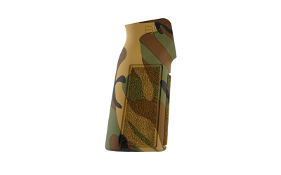 B5 Systems PGR-1472 Type 22 P-Grip Woodland Camo AR-15 Pistol Grip - View 2