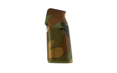 B5 Systems PGR-1472 Type 22 P-Grip Woodland Camo AR-15 Pistol Grip - View 3