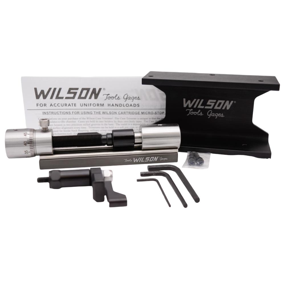 L.E. Wilson CT-SSKITT Case Trimmer Kit 17-45 Micro Adj Stand & TiN Cutter - View 2