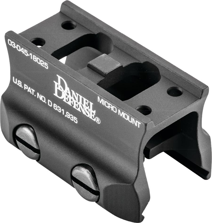 Daniel Defense 0304518025 Micro Mount Black Anodized 6061-T6 Aluminum - View 2