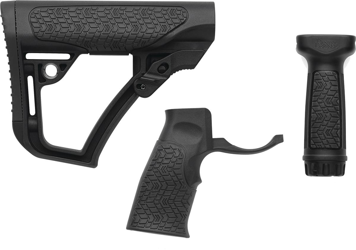 Daniel Defense 2810206145006 Collapsible Buttstock Pistol Grip-Vertical ... - View 2