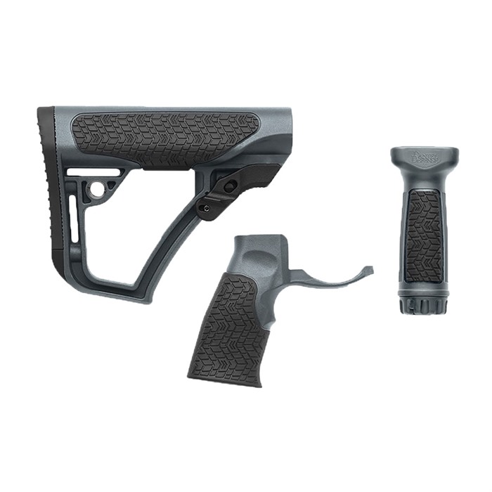 Daniel Defense Stock, Grip & Foregrip Combo - DD Tornado Grey 28-102-06145-012 Accessories - View 2