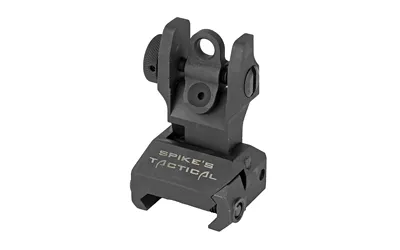 Spike's Tactical SAS85R1 Rear Folding Sight, Dual Diopter, Black - View 2