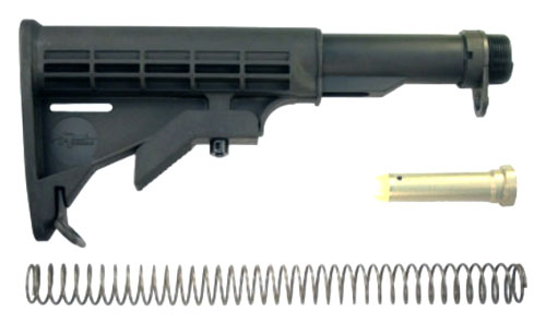 CMMG 55CA634 AR-15 Carbine Stock Kit, 6-Position Collapsible, Black - View 2