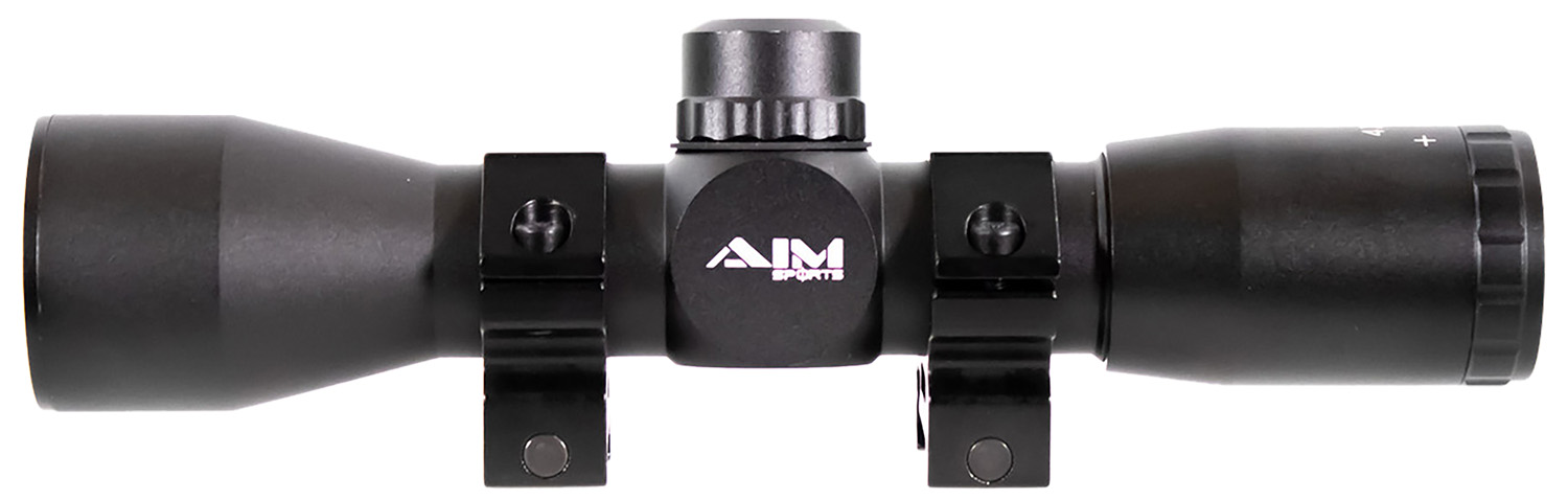 Aim Sports JTM432B Tactical Compact Scope 4x32mm Mil-Dot Reticle Black - View 2