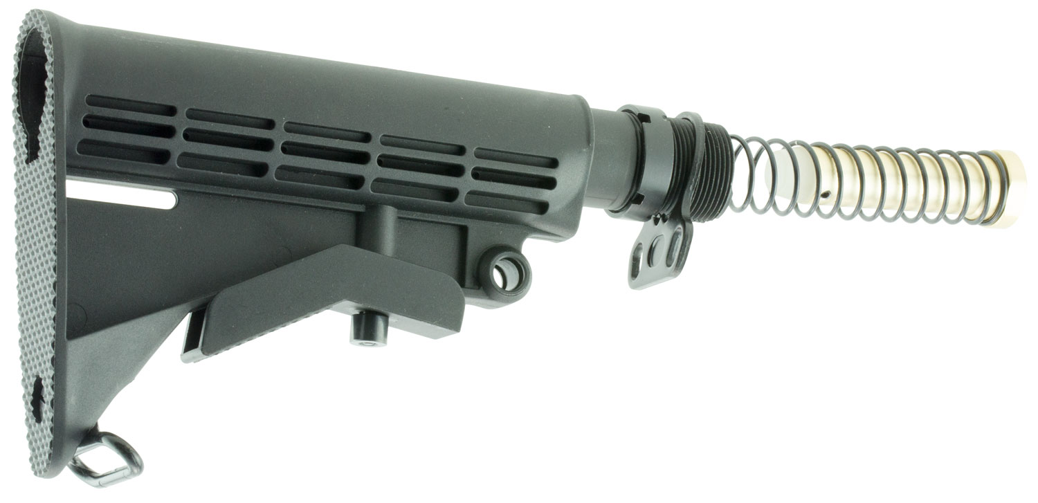 Aim Sports ARSTKCC Mil-Spec Black Synthetic 6 Position Collapsible M4 f... - View 2