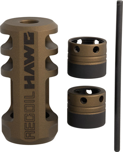 Browning Standard Recoil Hawg Burnt Bronze Cerakote Muzzle Brake (1293081) - View 2