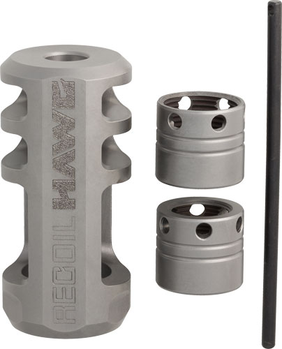 Browning 1293083 Recoil Hawg Muzzle Brake Silver, Multi-Caliber, Steel - View 2