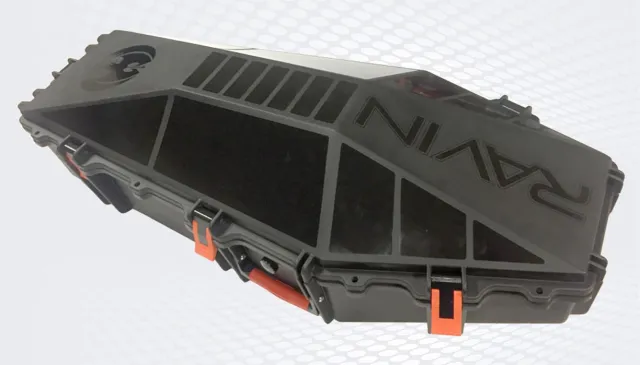 Ravin Crossbows R186 Hard Case Orange/Black Reinforced Polymer - View 2