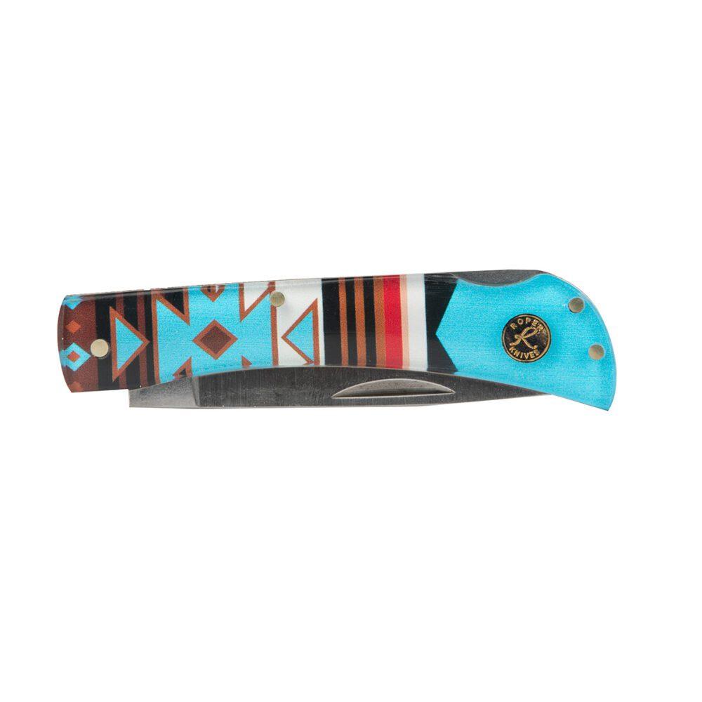 ABKT RP00032WS2 Roper Sunset Series #2 Western Lockback Knife - View 2