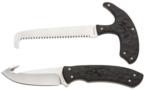 Browning 3220420 Primal Combo 3.75"-5.25" Fixed Drop Point Gut Hook-Ski... - View 2