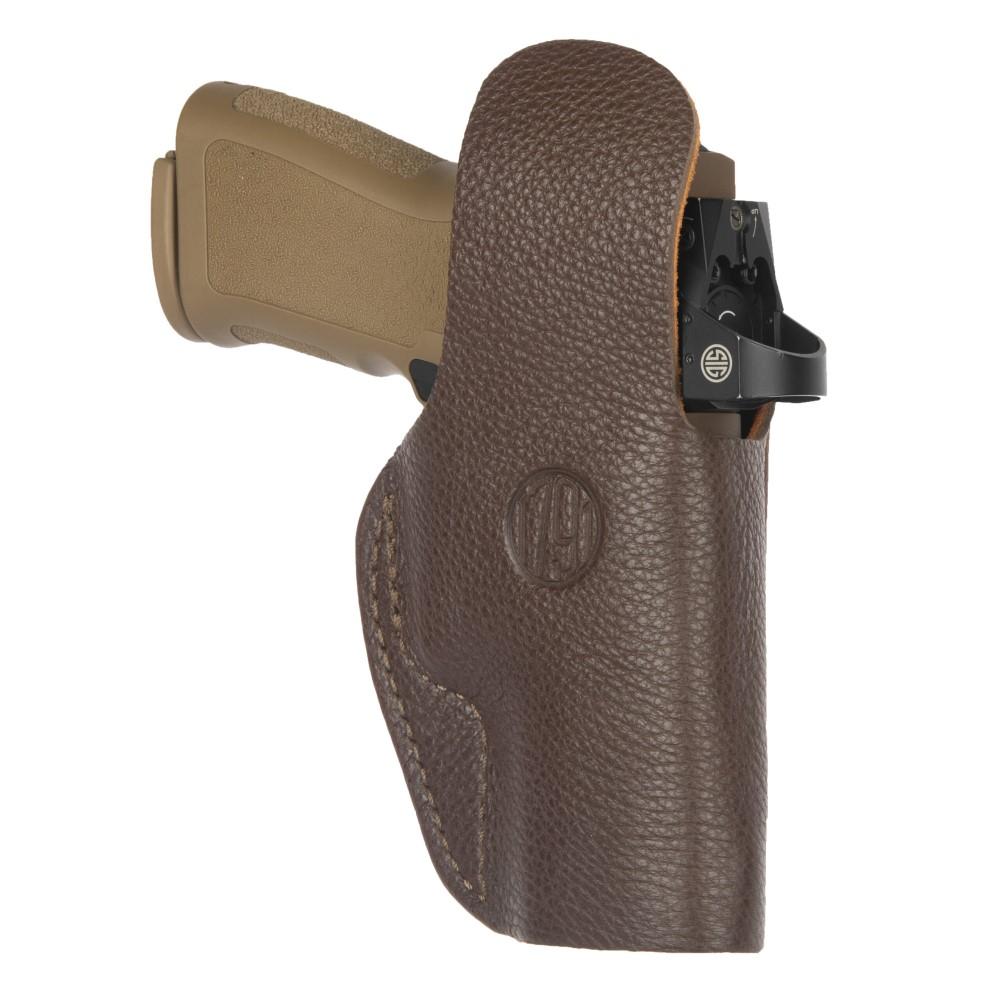 1791 Gunleather FCD-5-BRW-L Deer Skin IWB Holster Size 5 Brown LH - View 2