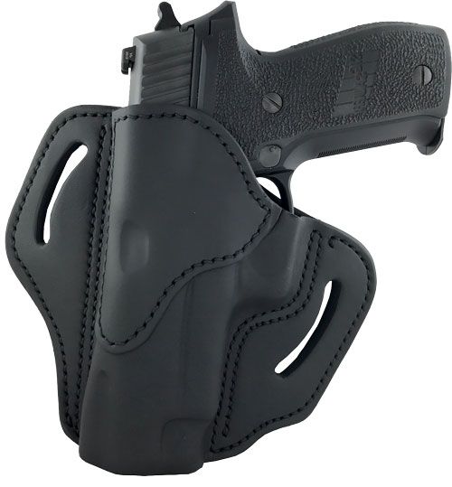 1791 Gunleather BH2.3 OWB Holster LH 1911 5" with Rails Black - View 2