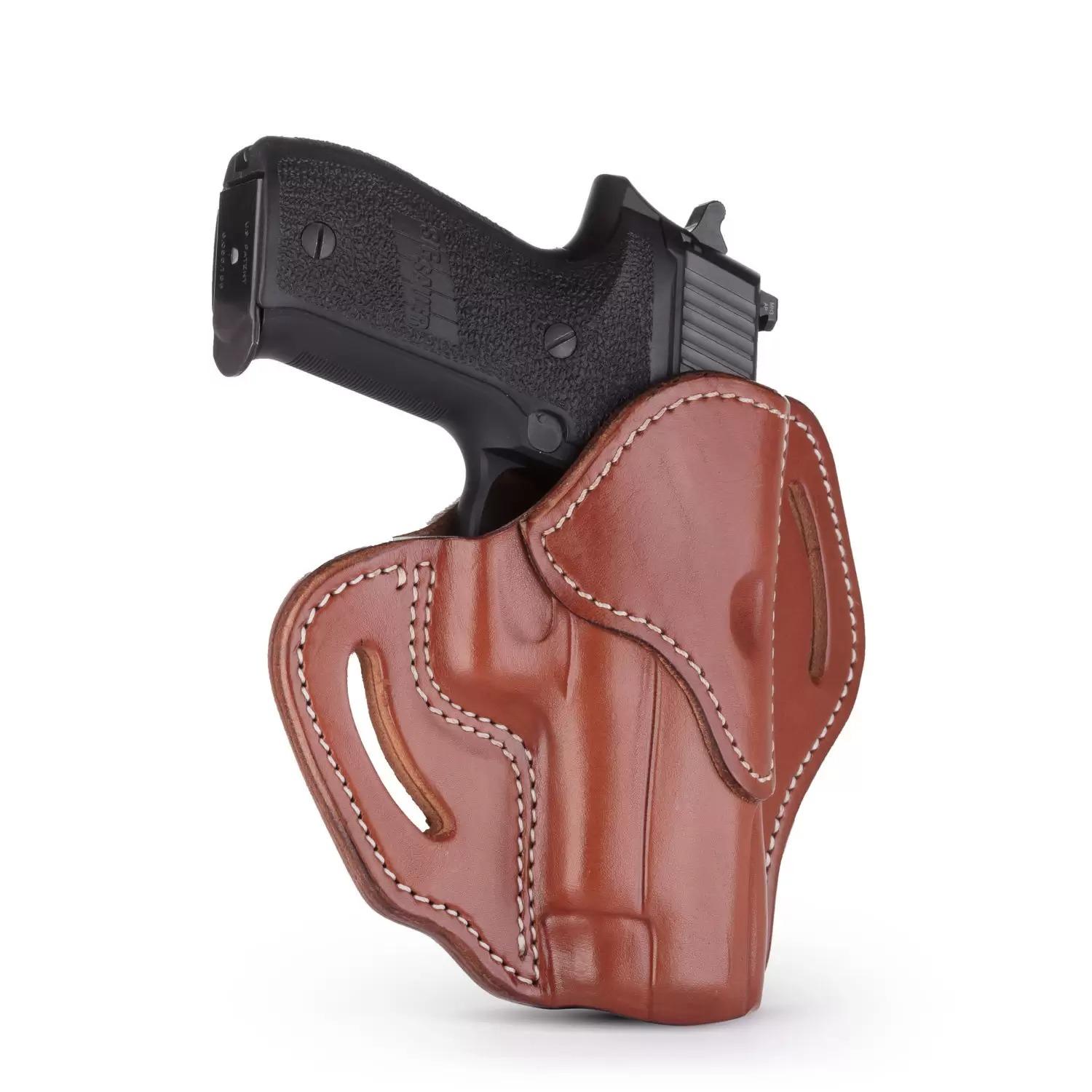 1791 Gunleather BH2.3-SBL-R Holster Right Hand Leather Stealth Black - View 2