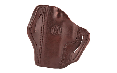 1791 Gunleather BH2.3-SBR-R Belt Holster, Signature Brown, RH, OWB - View 3