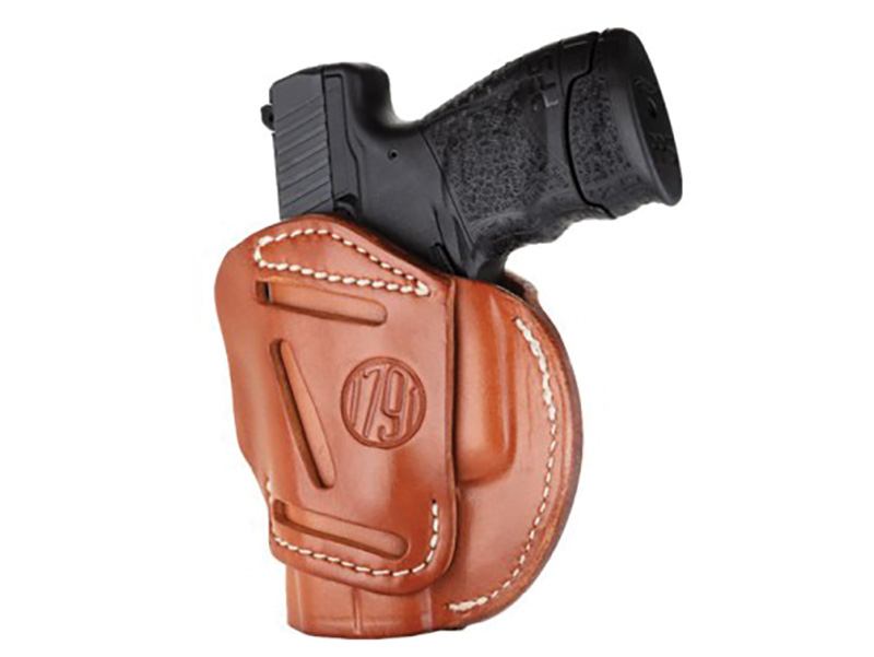 1791 Gunleather 3 Way Holster Classic Brown Ambidextrous Size 03 - View 2