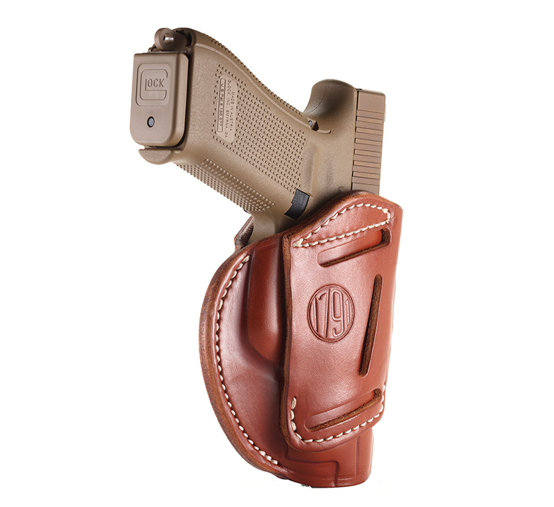 1791 Gunleather 3WH-5-CBR-A 3-Way Holster Brown Size 5 Ambidextrous - View 2