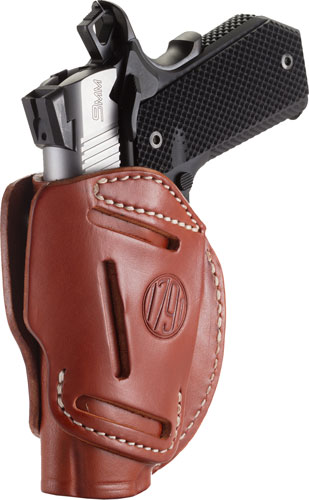 1791 Gunleather 3WH1CBRA 3-Way IWB/OWB Size 01 Classic Brown Leather... - View 2