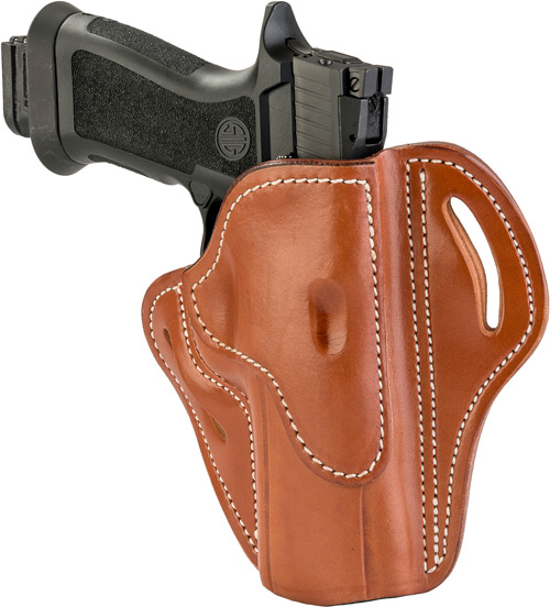 1791 Gunleather BH2.4-CBR-R Belt Holster Classic Brown RH OWB - View 2