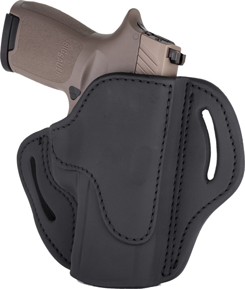 1791 Gunleather BH2.4S-SBL-R Belt Holster, Stealth Black, RH, OWB - View 2